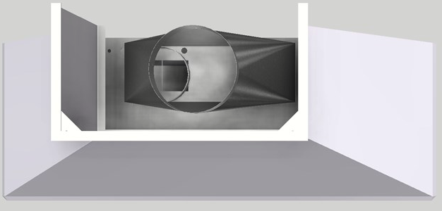 Vent-A-Hood® 66" White Wall Hood-1