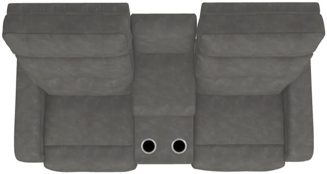 La-Z-Boy® Baron Slate Manual Wall Reclining Loveseat with Console-5