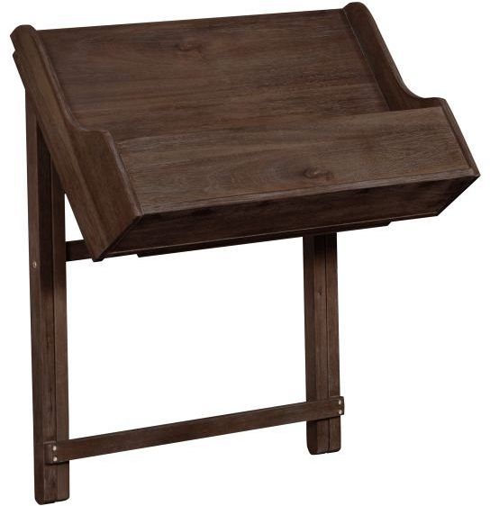 Linon Coy Walnut Folding Desk-1