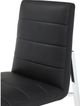 Modus Furniture Amalfi Chrome/Soot Upholstered Dining Side Chair-4