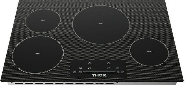 Thor Kitchen® 30" Black Induction Cooktop with Touch Controls-3