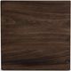 International Furniture Direct Zaphiro Brown Top End Table with Black Base-3