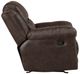 Homelegance® Hazen Dark Brown Rocker Manual Recliner-4