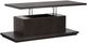 Magnussen Home® Shaffer Velvet Roast Brown Lift Top Storage Cocktail Table with Casters-3