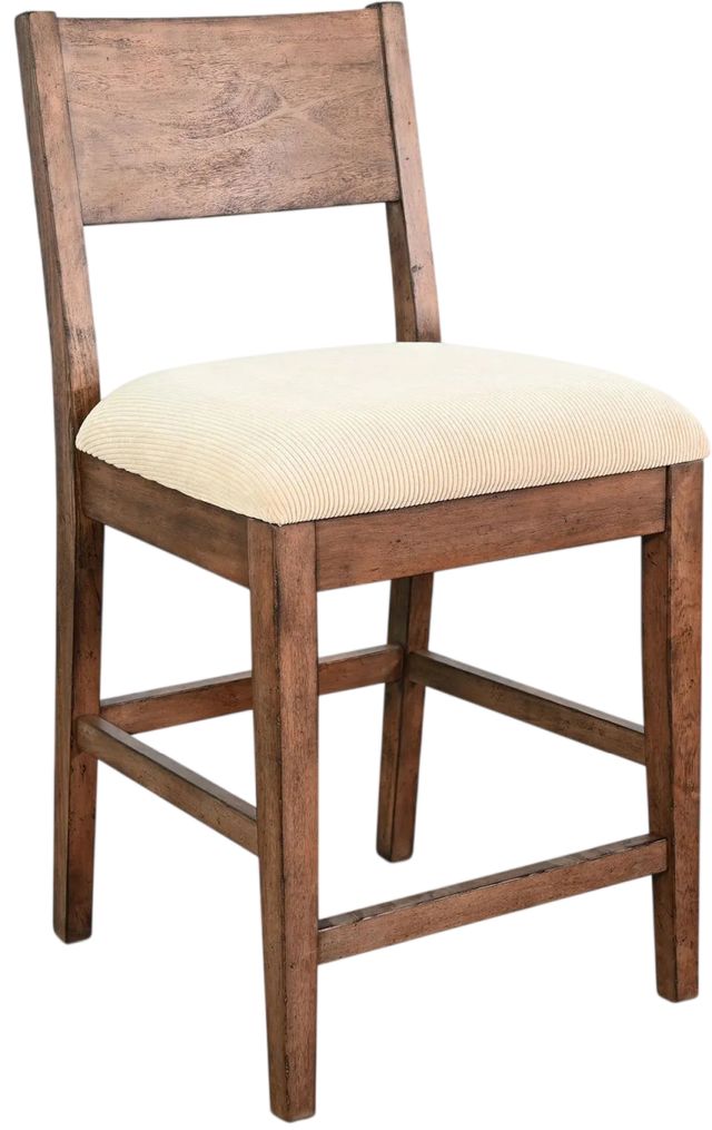 Sunny Designs™ Gibson Buckskin/Tobacco Leaf Bar Stool-0