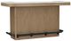 Parker House® Escape Glazed Natural Oak Vanilla Bean Bar Table-2