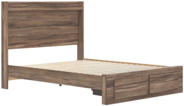 Signature Design by Ashley® Elbrim Brown Queen Storage Panel Bed-0