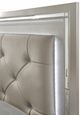 Elements International Platinum 4-Piece Champagne Youth Full Panel Bedroom Set-4