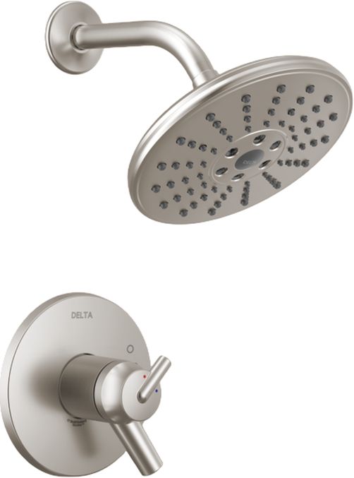 Delta Trinsic® TempAssure® 17T Series Stainless H2Okinetic® Shower Trim-0