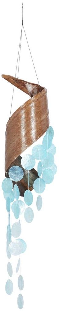 Deco Marche Teal 32" Windchime-0