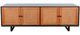 Sunny Designs™ Black/Brown Modern Accent Cabinet-2