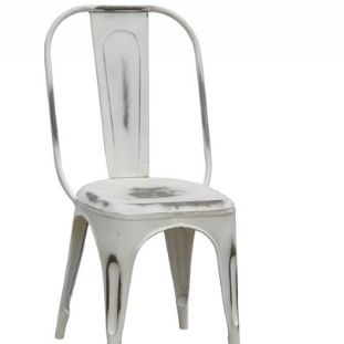 Jaipur Furniture Station Master White Chair-1