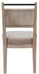 Bernards Trilogy Camel/Toffee Rope Back Side Chair-1