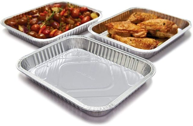 Broil King® Stainless Steel LargeDrip Pan-1