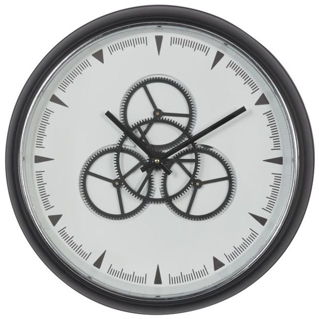Deco Marche White Wall Clock-0