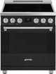 Smeg Professional 20" Matt Black Freestanding Induction Range-0