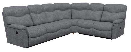 La-Z-Boy® James Midnight Reclining Sectional with Custom Layout Options-0