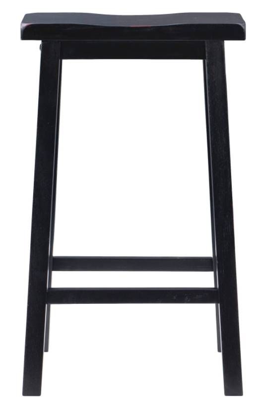 Powell® Beamon Black Bar Stool-3