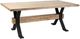 Nest Home Collections Missoula Antique Natural White Dining Table-0