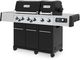 Broil King® Regal™ Q 690 Pro 6-Burner Black Freestanding Natural Gas Grill-3