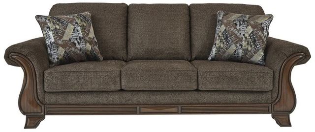 Benchcraft® Miltonwood Teak Queen Sofa Sleeper-2