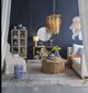 A & B Home Gold Metal Leave Chandelier-5