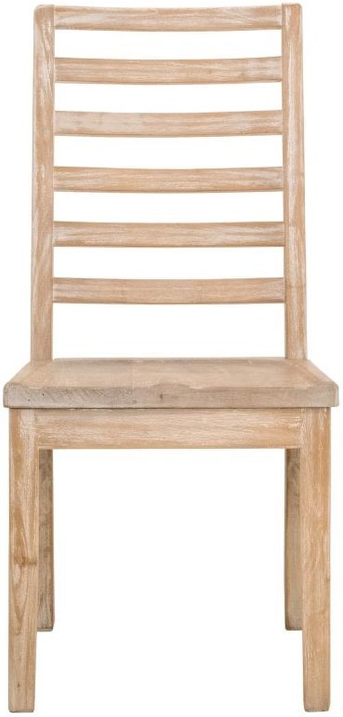 International Furniture Direct Balam Ivory Dining Side Chair-1