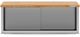 Gladiator® 54" Gray Slate Storage Shoe Bench-0