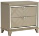 Mazin Furniture Bijou Champagne Nightstand-1