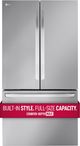 LG 26.5 Cu. Ft. Smudge Resistant Stainless Steel Counter Depth French Door Refrigerator-2