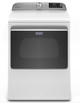 Maytag® 7.4 Cu. Ft. White Front Load Electric Dryer-0