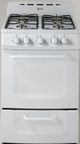 Avanti® 24" White Freestanding Gas Range-0