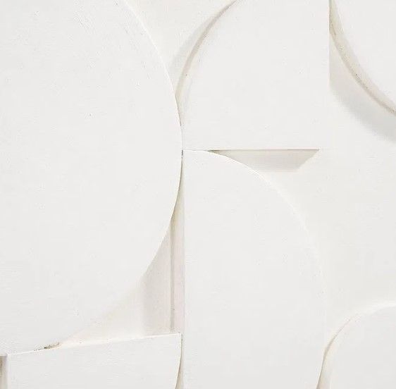 Renwil® Tivat White Dimensional Wall Art-3