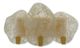 Currey & Company Nightfall Contemporary Gold Leaf/Smoky Quartz Wall Sconce-1
