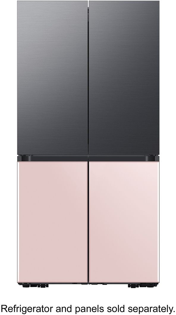 Samsung BESPOKE Rose Pink Glass Refrigerator Bottom Panel-4