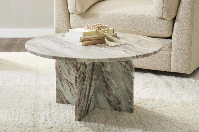 Classic Home Briley Rusty Gray Coffee Table-1