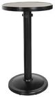 CabanaCoast® Customizable Kensington Wooden 24" Outdoor Round Pedestal Balcony Table-1