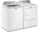 Maytag® White Top Load Washer & Electric Dryer Laundry Pair-1
