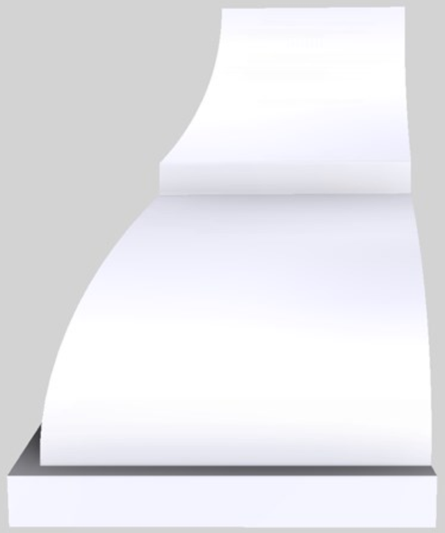 Vent-A-Hood® Designer Series 36" White Wall Mounted Range Hood-1