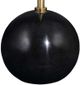 Uttermost® Gimlet Brass Drink Table with Black Base-4