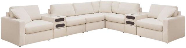 Signature Design by Ashley® Modmax 8-Piece Oyster L-Shape Sectional with Audio Console-0