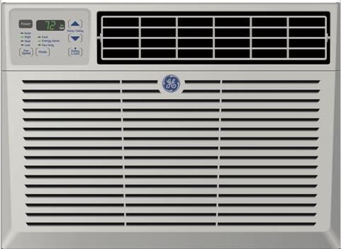 GE 115 Volt Electronic Room Air Conditioner-Gray-0