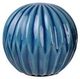 A & B Home 6-Piece Blue Patterned Marbleized Ball Accents Set-3