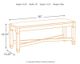 Signature Design by Ashley® Tyler Creek Black/Grayish Brown Bench-2