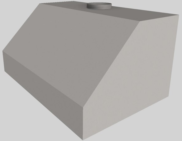 Vent-A-Hood® M Series 36" Stainless Steel Wall Mounted Range Hood-1