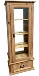 Million Dollar Rustic Native Pine Gun Curio Cabinet-0