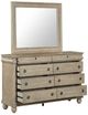 Liberty Furniture Rustic Traditions Saddle Tan Dresser and Mirror-5