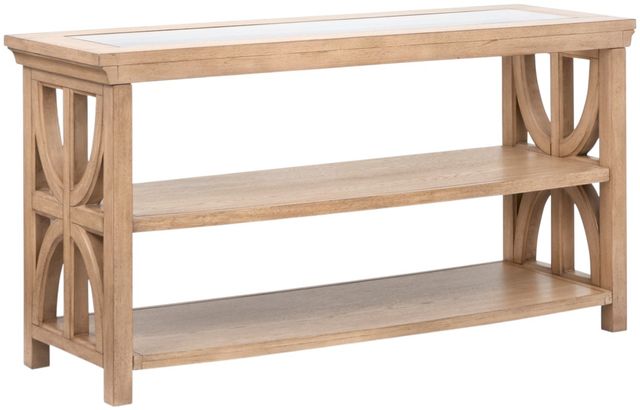 Magnussen Home® Coventry Honey Maple Rectangular Sofa Table-2