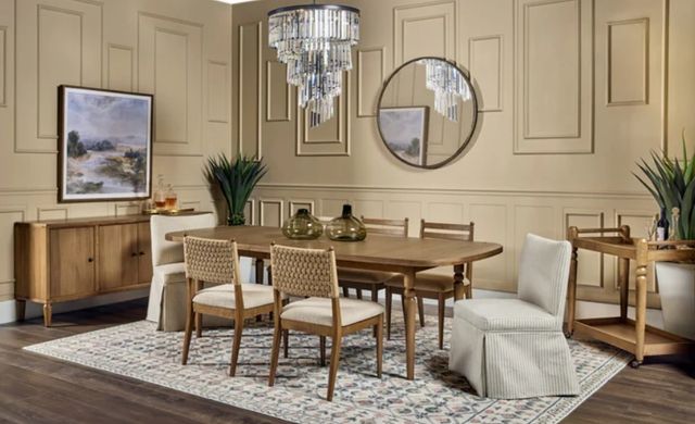 Modus Furniture Theodore Sage Upholstered Dining Side Chair-1