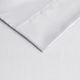 Olliix by Madison Park Essentials Satin 2-Piece White Standard Pillow Case-1